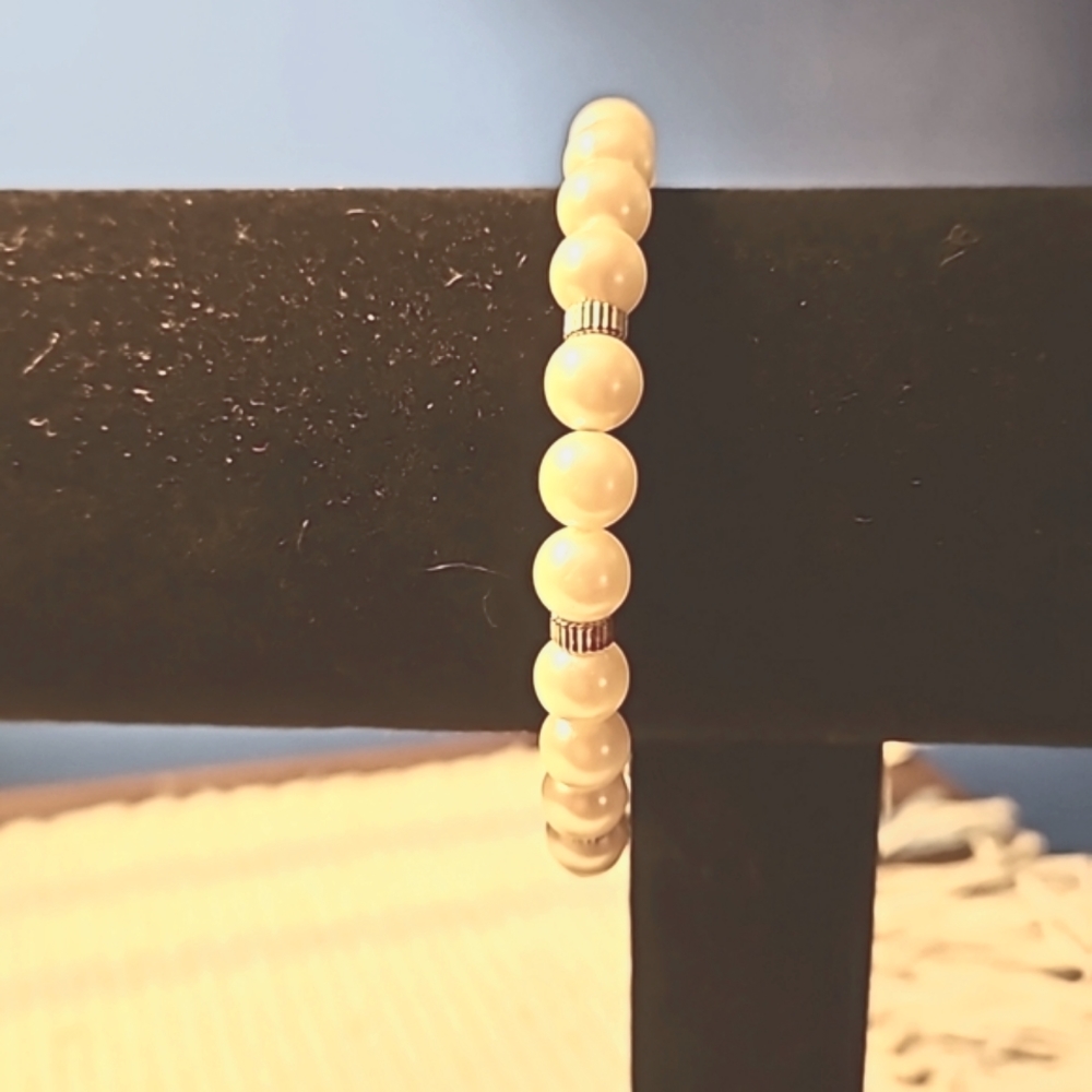 Faux Pearl Bracelet